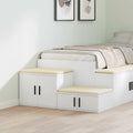 Armadio 2 pcs Bianco 118 x 41 x 40 cm Legno multistrato