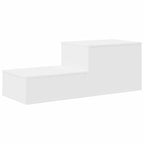Armadio 2 pcs Bianco 118 x 41 x 40 cm Legno multistrato