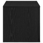 Armadio 2 pcs Rovere Nero 118 x 41 x 40 cm Legno multistrato