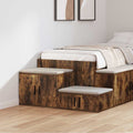 Armadio 2 pcs Rovere fumé 118 x 41 x 40 cm Legno multistrato