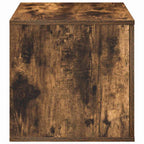 Armadio 2 pcs Rovere fumé 118 x 41 x 40 cm Legno multistrato