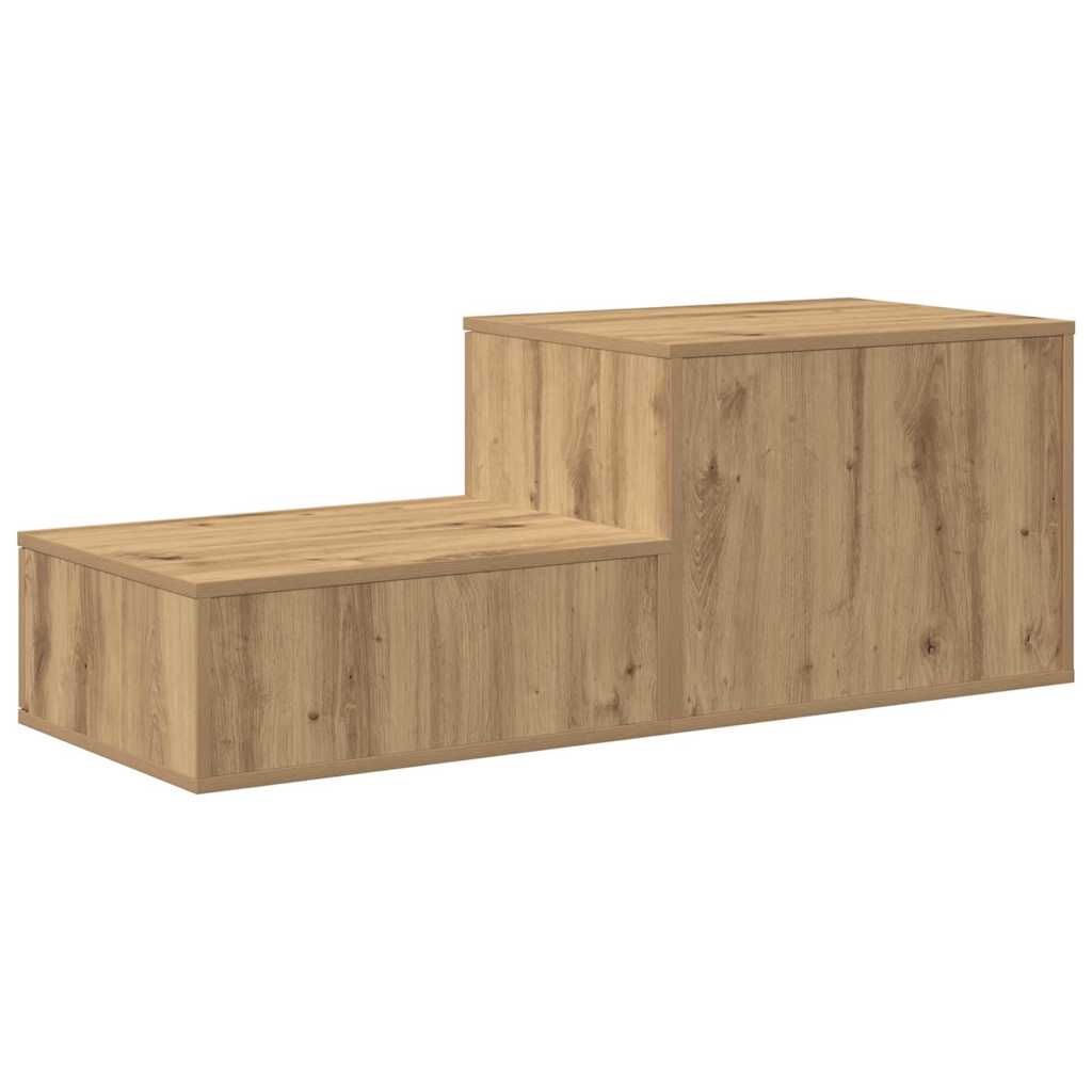 Armadio 2 pcs Rovere artigianale 118 x 41 x 40 cm