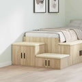 Armadio 2 pcs Rovere Sonoma 108 x 41 x 40 cm Legno multistrato