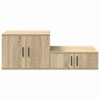 Armadio 2 pcs Rovere Sonoma 108 x 41 x 40 cm Legno multistrato