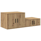 Armadio 2 pcs Rovere artigianale 108 x 41 x 40 cm