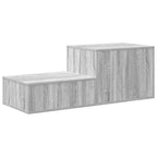 Armadio 2 pcs Grigio Sonoma 103 x 41 x 40 cm Legno multistrato