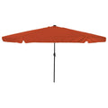 Ombrello da giardino Terracotta 395 x 395 x 245 cm Poliestere