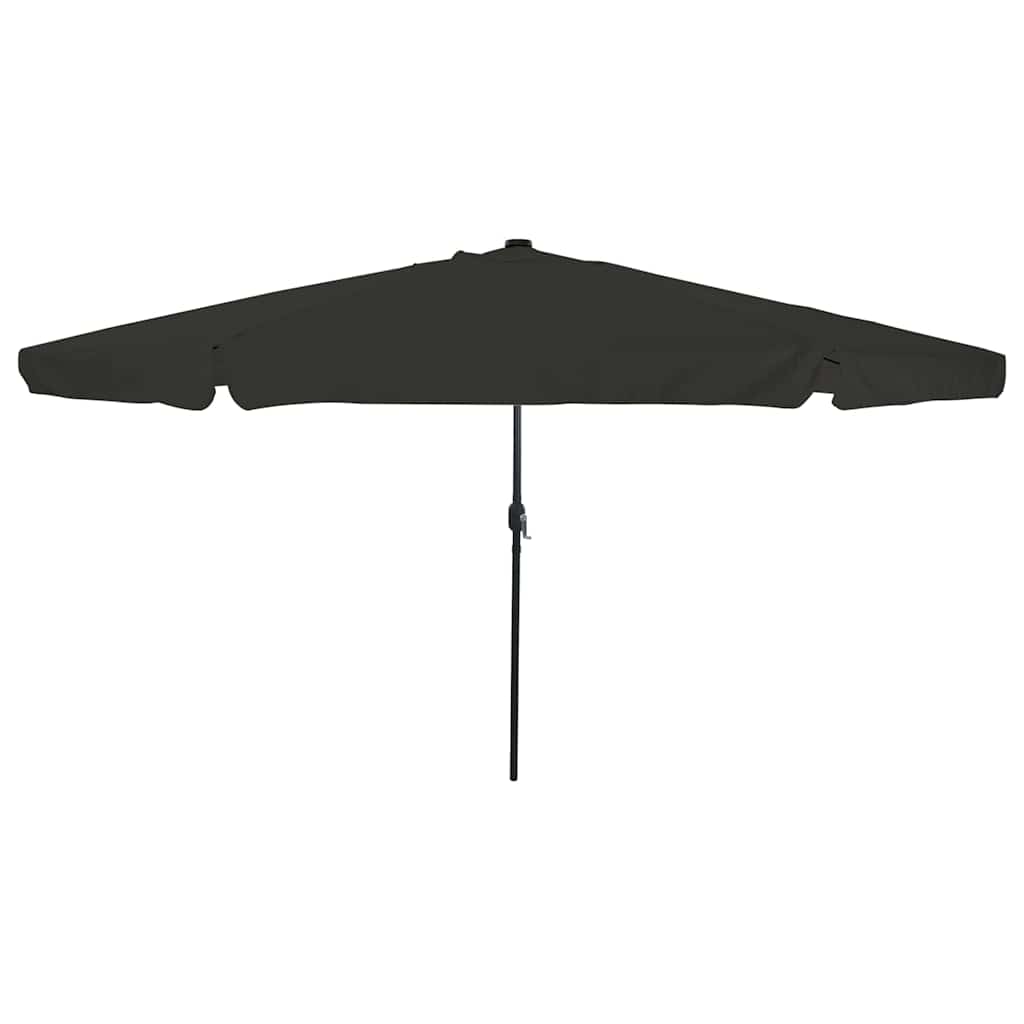 Ombrello da giardino Nero 395 x 395 x 245 cm Poliestere