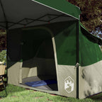 Set di Tende da Campeggio 2 pcs Verde Taffeta e Tessuto