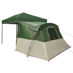 Set di Tende da Campeggio 2 pcs Verde Taffeta e Tessuto