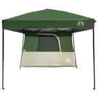 Set di Tende da Campeggio 2 pcs Verde Taffeta e Tessuto