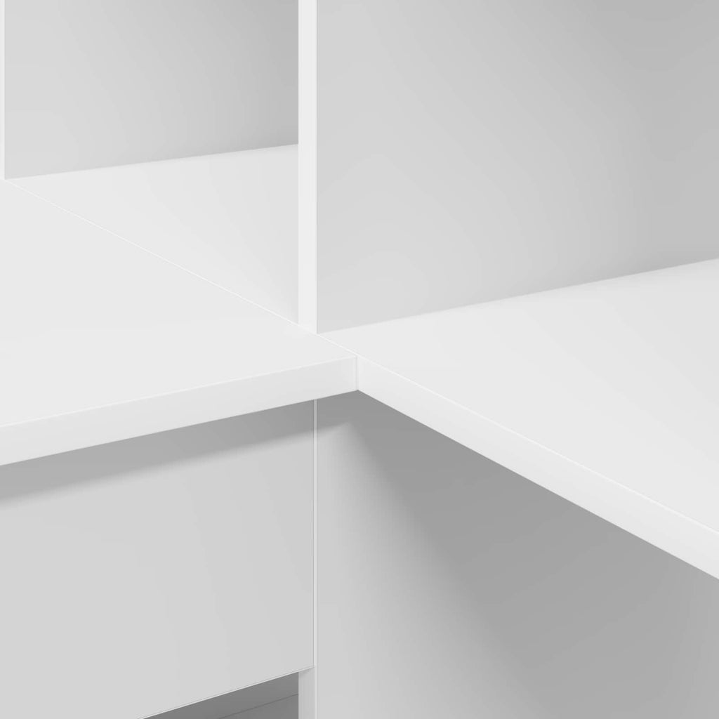 Scrivania ad angolo Bianco 101,5 x 149,5 x 149,5 cm