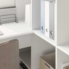 Scrivania ad angolo Bianco 101,5 x 149,5 x 149,5 cm