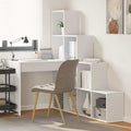 Scrivania ad angolo Bianco 101,5 x 149,5 x 149,5 cm