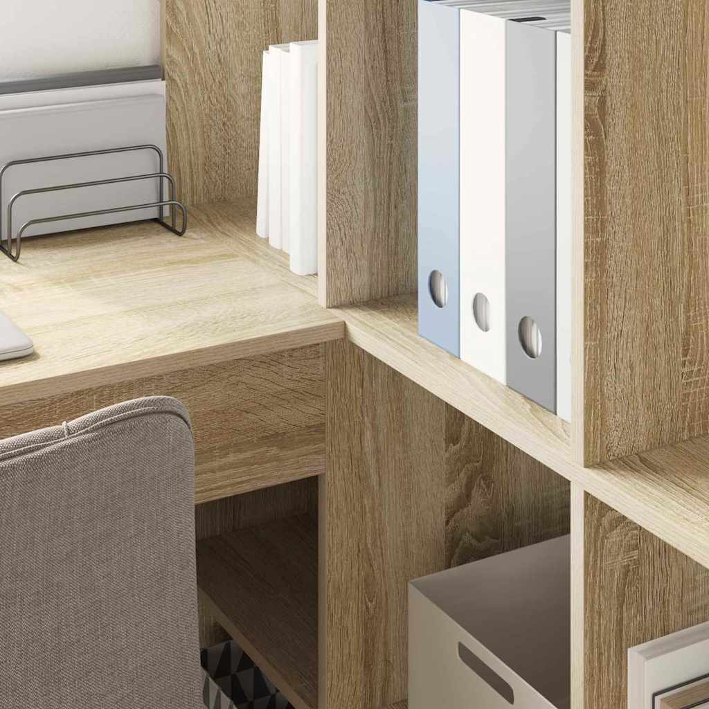 Scrivania ad angolo Rovere Sonoma 101,5 x 149,5 x 149,5 cm