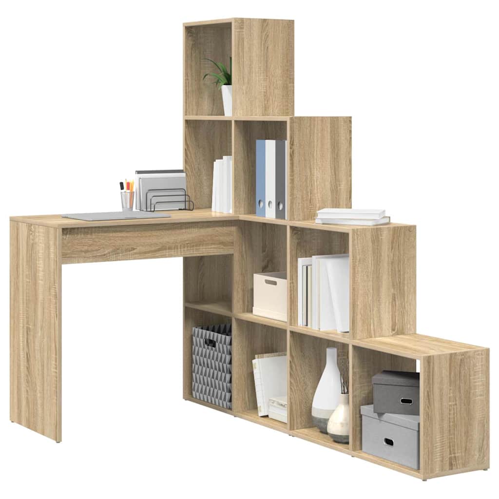 Scrivania ad angolo Rovere Sonoma 101,5 x 149,5 x 149,5 cm