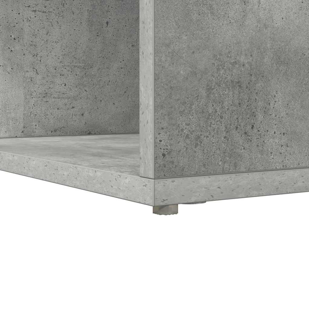 Scrivania ad angolo Grigio cemento 101,5 x 149,5 x 149,5 cm