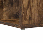 Scrivania ad angolo Rovere fumé 101,5 x 149,5 x 149,5 cm