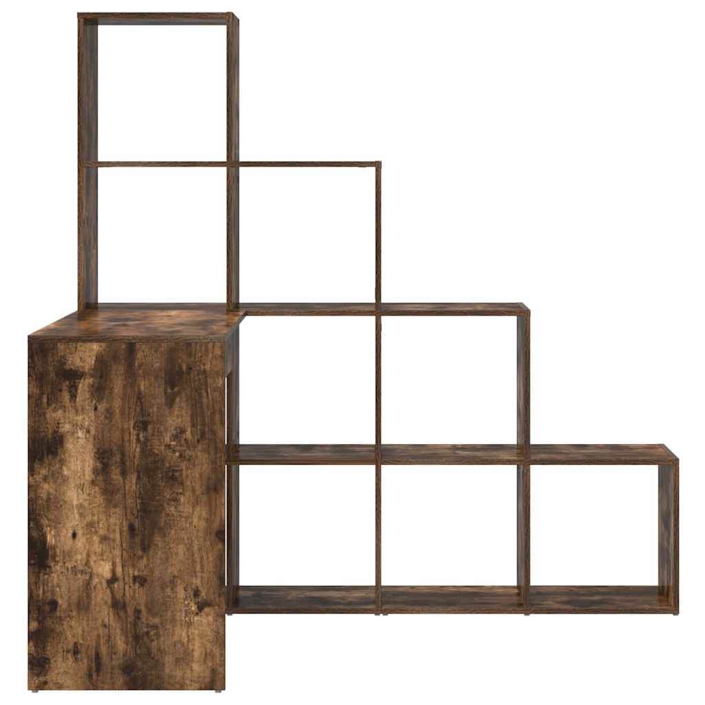 Scrivania ad angolo Rovere fumé 101,5 x 149,5 x 149,5 cm