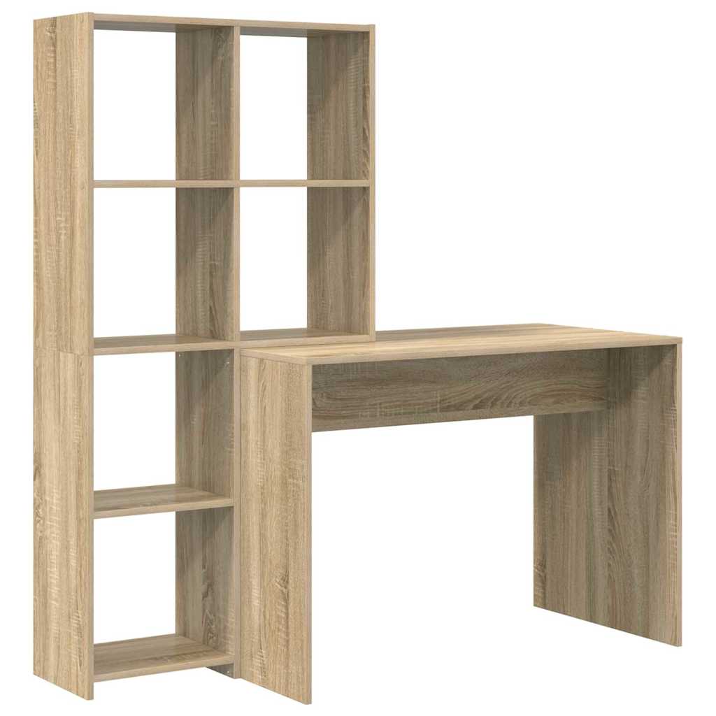 Scrivania Rovere Sonoma 138,5 x 55 x 143 cm Legno multistrato