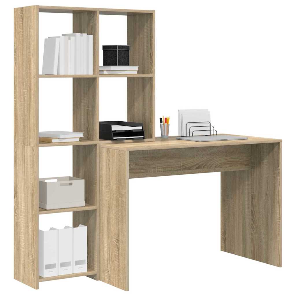 Scrivania Rovere Sonoma 138,5 x 55 x 143 cm Legno multistrato