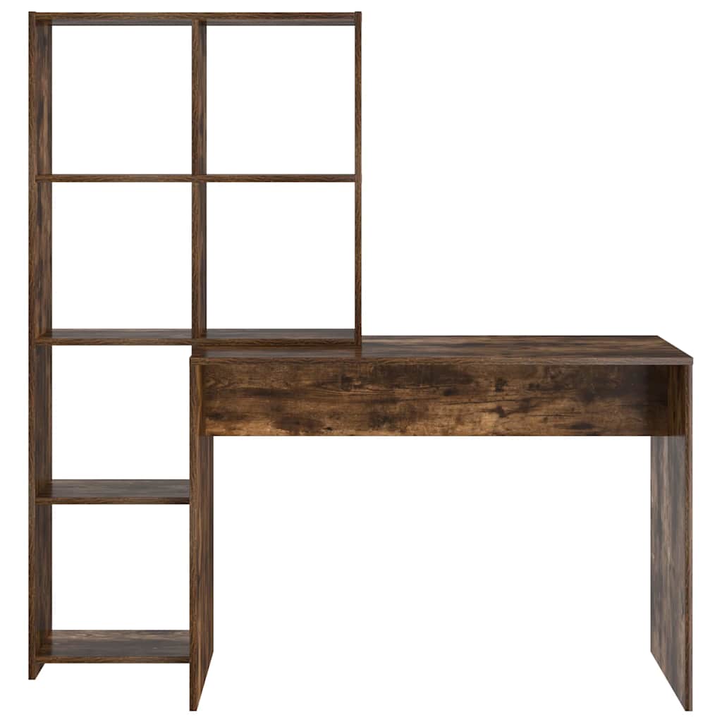 Scrivania Rovere fumé 138,5 x 55 x 143 cm Legno multistrato