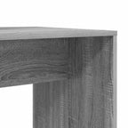 Scrivania Grigio Sonoma 138,5 x 55 x 143 cm Legno multistrato