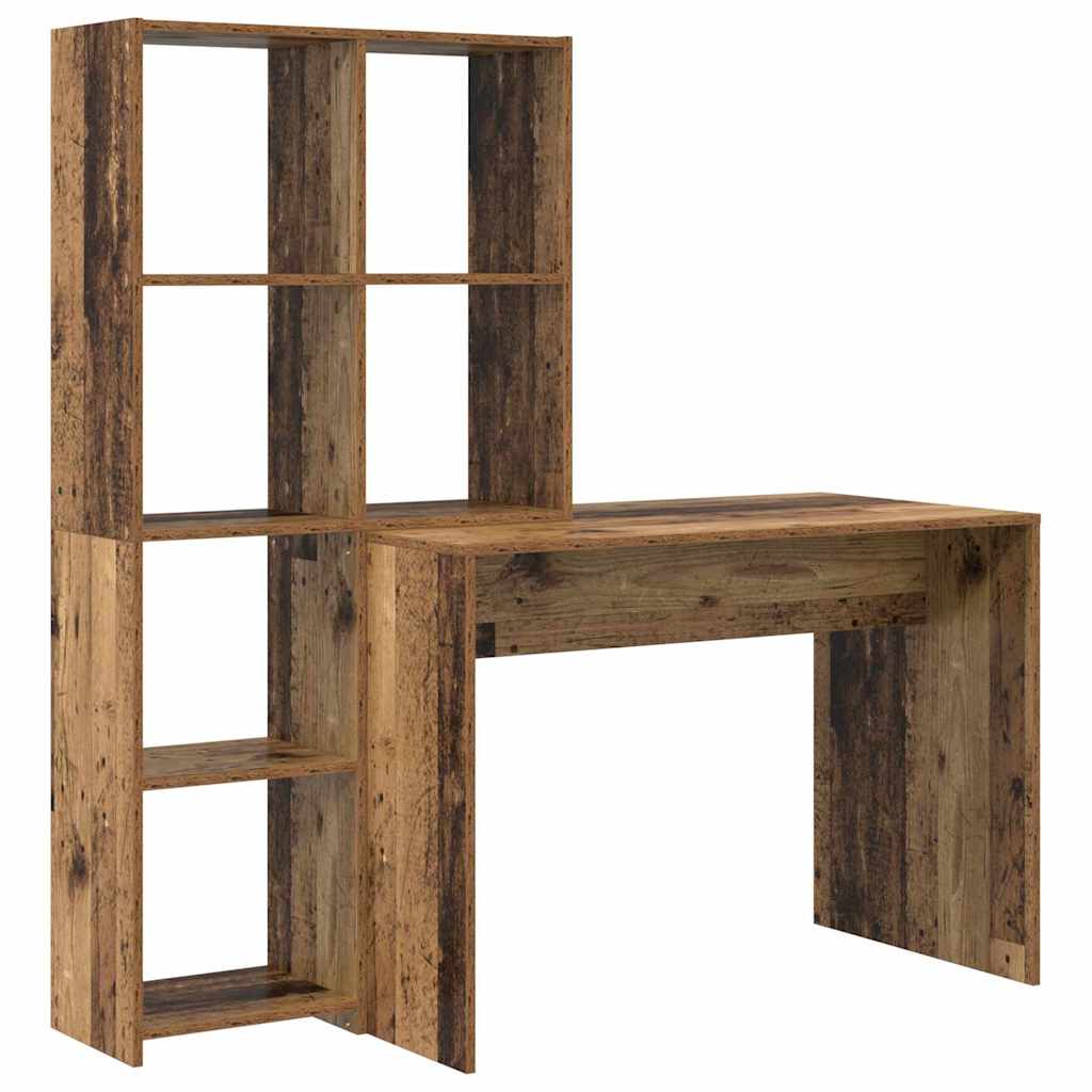 Scrivania Legno vecchio 138,5 x 55 x 143 cm Legno multistrato