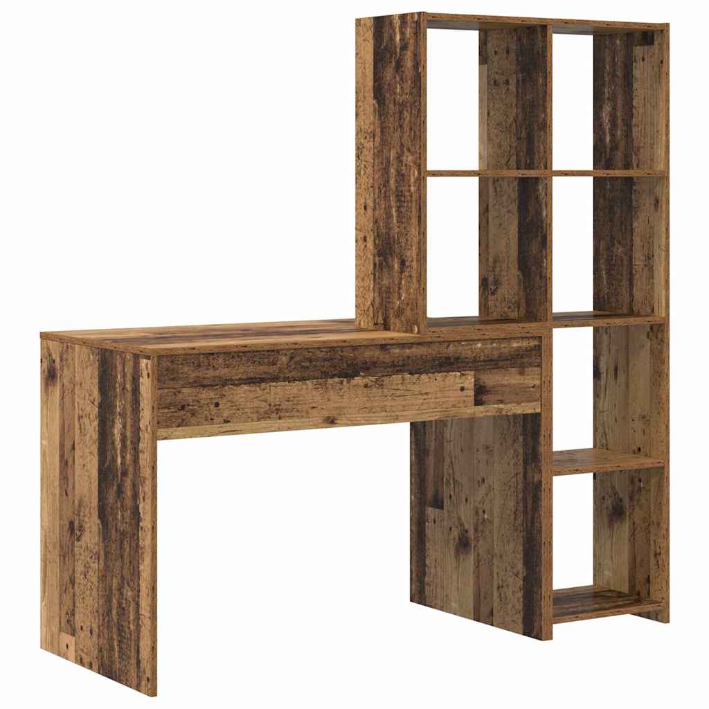 Scrivania Legno vecchio 138,5 x 55 x 143 cm Legno multistrato