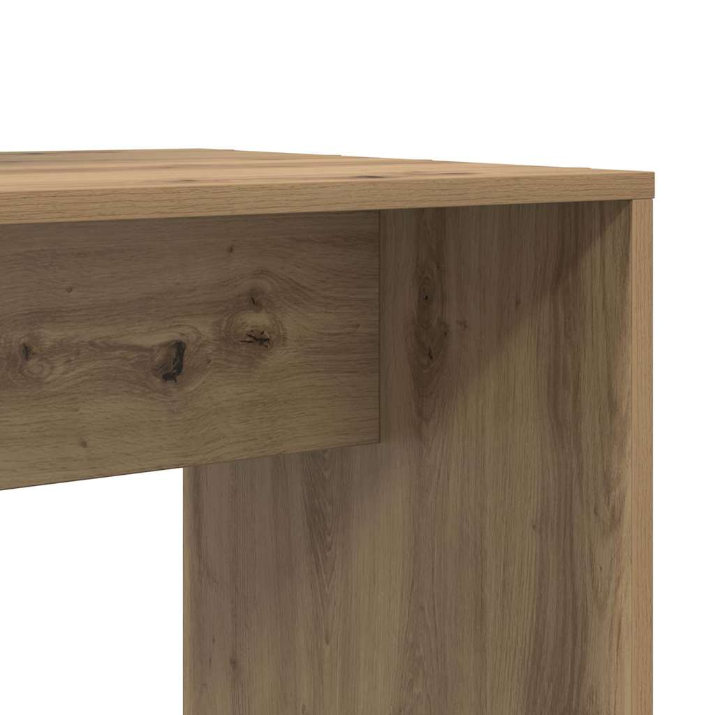 Scrivania Rovere artigianale 138,5 x 55 x 143 cm