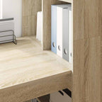 Scrivania Rovere Sonoma 122 x 67 x 145 cm Legno multistrato