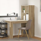 Scrivania Rovere Sonoma 122 x 67 x 145 cm Legno multistrato