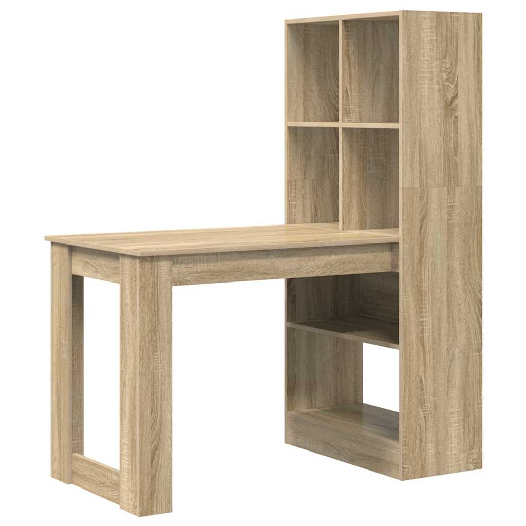 Scrivania Rovere Sonoma 122 x 67 x 145 cm Legno multistrato
