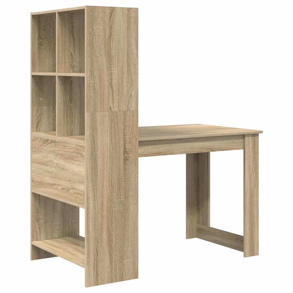 Scrivania Rovere Sonoma 122 x 67 x 145 cm Legno multistrato