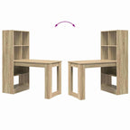 Scrivania Rovere Sonoma 122 x 67 x 145 cm Legno multistrato