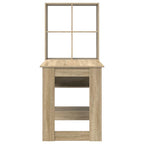 Scrivania Rovere Sonoma 122 x 67 x 145 cm Legno multistrato