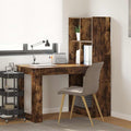Scrivania Rovere fumé 122 x 67 x 145 cm Legno multistrato