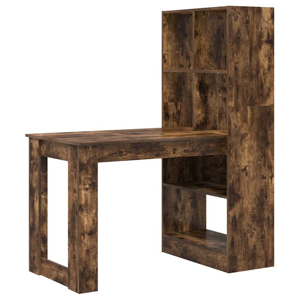 Scrivania Rovere fumé 122 x 67 x 145 cm Legno multistrato