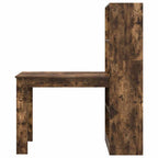 Scrivania Rovere fumé 122 x 67 x 145 cm Legno multistrato