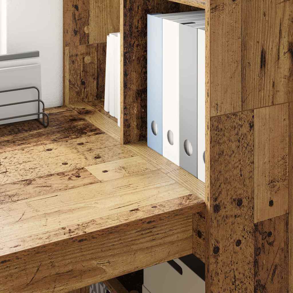 Scrivania Legno vecchio 122 x 67 x 145 cm Legno multistrato