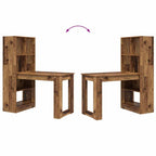 Scrivania Legno vecchio 122 x 67 x 145 cm Legno multistrato