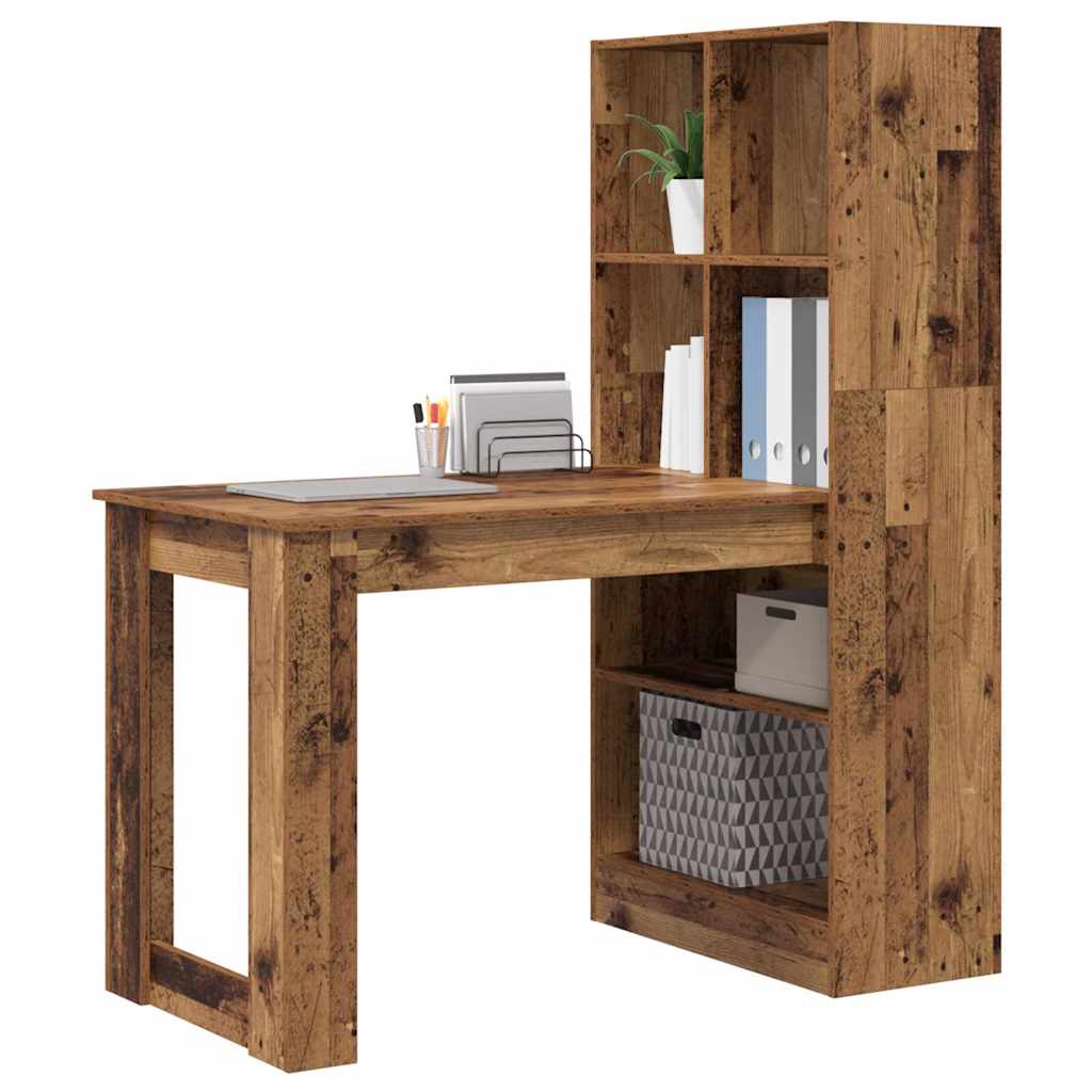 Scrivania Legno vecchio 122 x 67 x 145 cm Legno multistrato