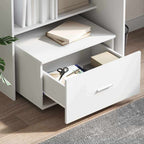 Scrivania Bianco 131,5 x 50 x 106,5 cm Legno multistrato
