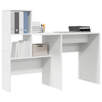 Scrivania Bianco 131,5 x 50 x 106,5 cm Legno multistrato