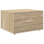 Scrivania Rovere Sonoma 131,5 x 50 x 106,5 cm Legno multistrato