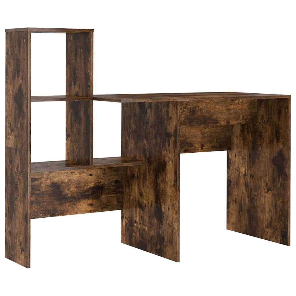 Scrivania Rovere fumé 131,5 x 50 x 106,5 cm Legno multistrato
