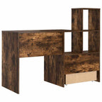 Scrivania Rovere fumé 131,5 x 50 x 106,5 cm Legno multistrato