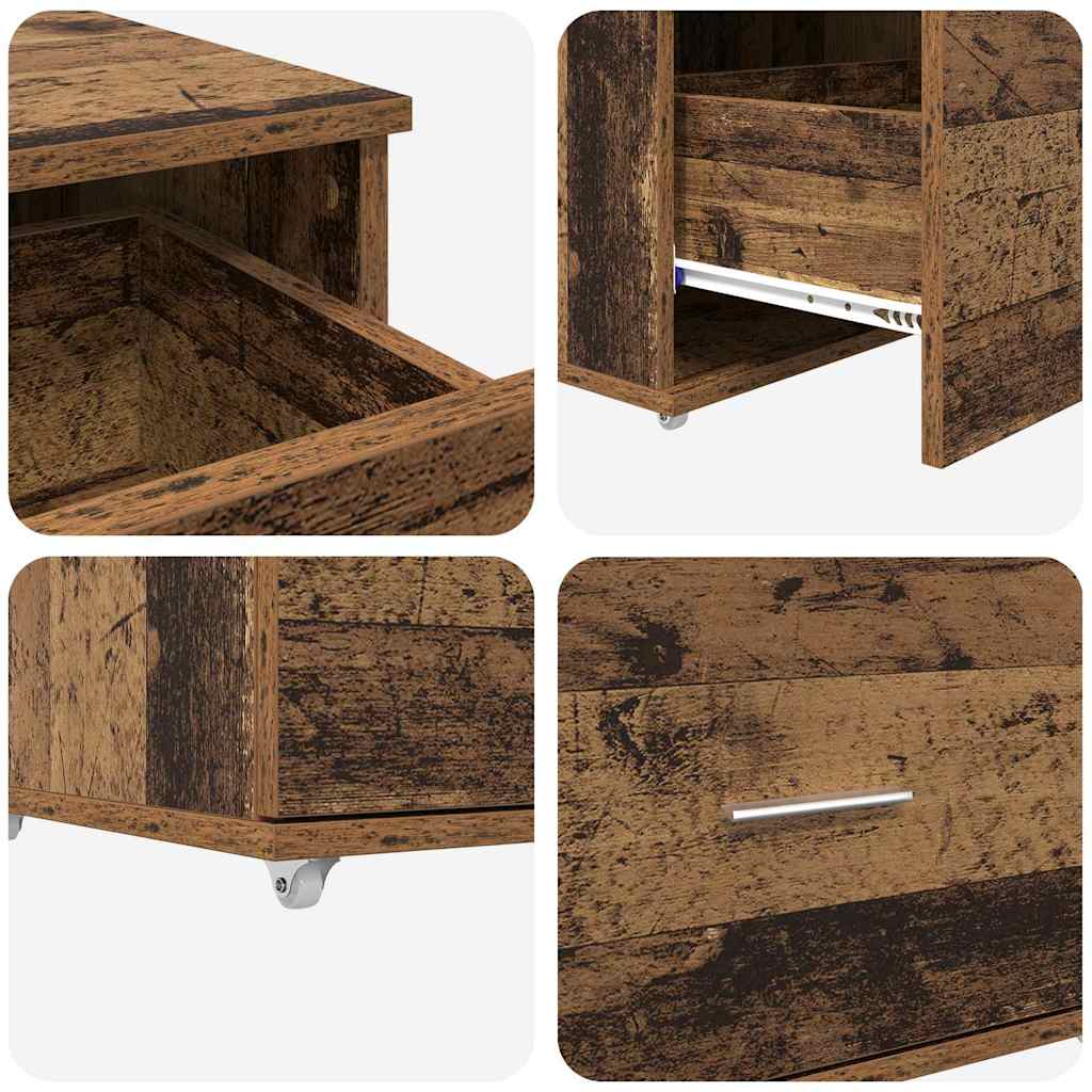 Scrivania Legno vecchio 131,5 x 50 x 106,5 cm Legno multistrato