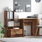 Scrivania Legno vecchio 131,5 x 50 x 106,5 cm Legno multistrato