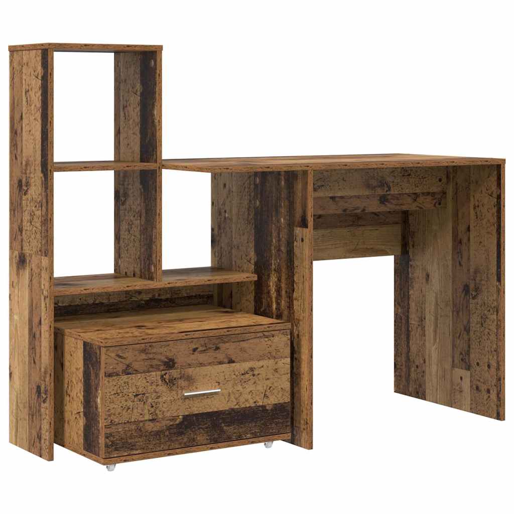 Scrivania Legno vecchio 131,5 x 50 x 106,5 cm Legno multistrato